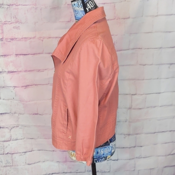 HURLEY Women's Mauve Jacket Size Medium - Picture 2 of 5